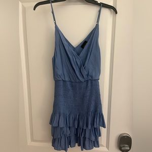 Do+Be Blue Ruffle Dress